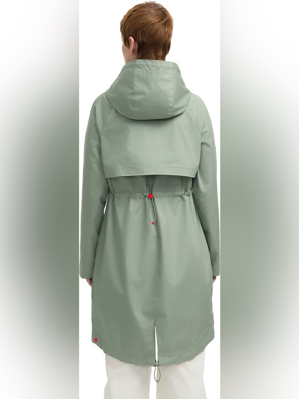 Hunter Jency Rain Jacket Herb Sage Size Small NWT - Picture 5 of 9